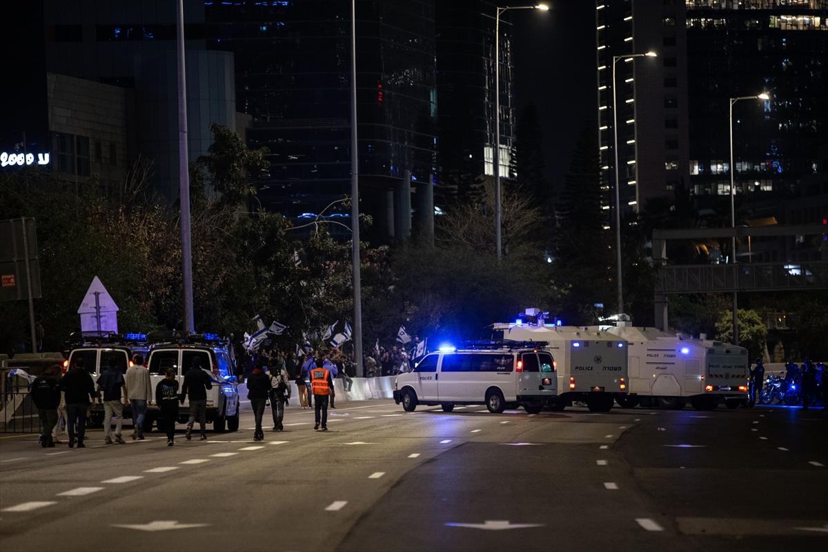 İsrail’de Netanyahu karşıtı gösteri