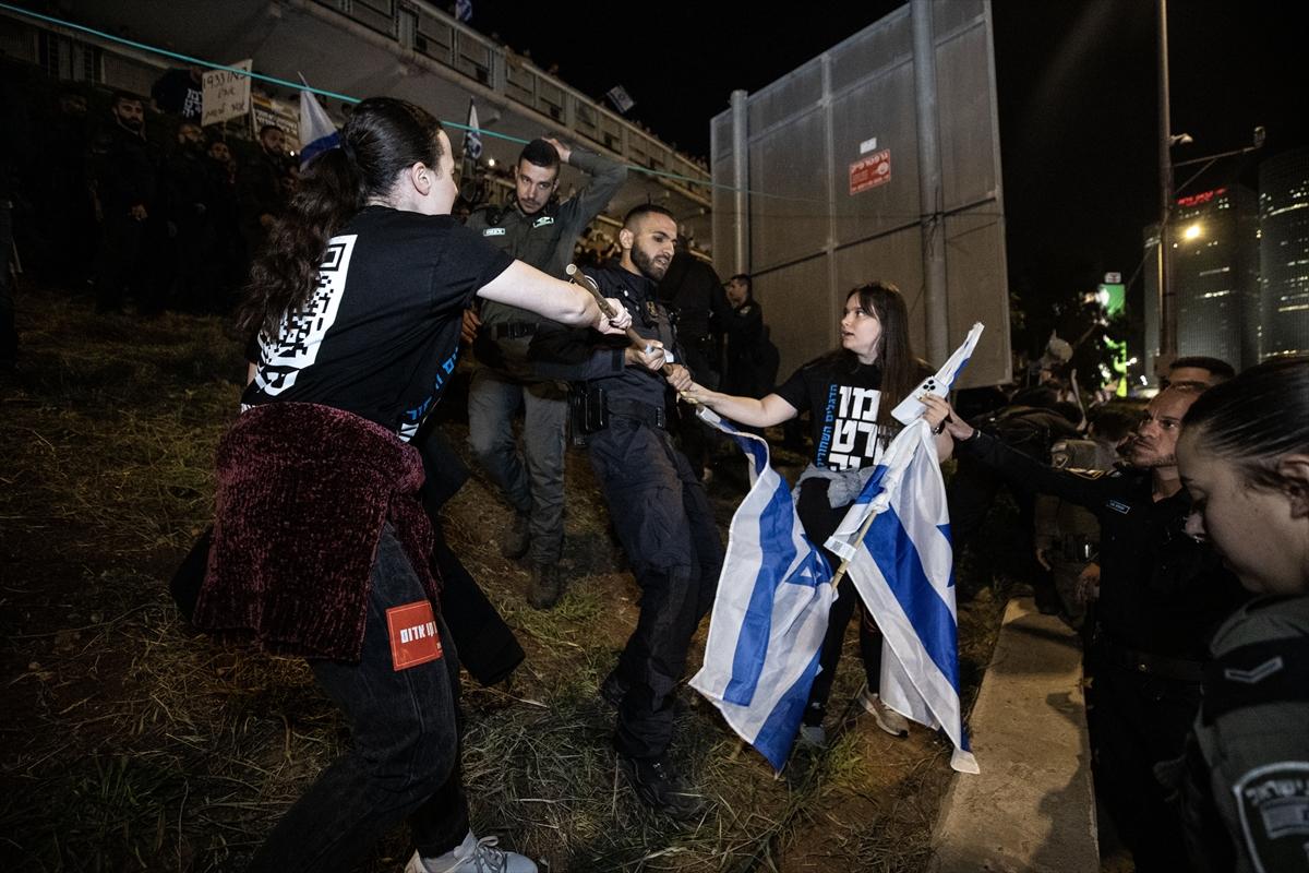 İsrail’de Netanyahu karşıtı gösteri