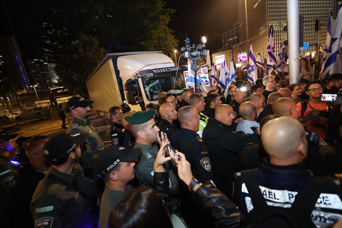 İsrail’de Netanyahu karşıtı gösteri