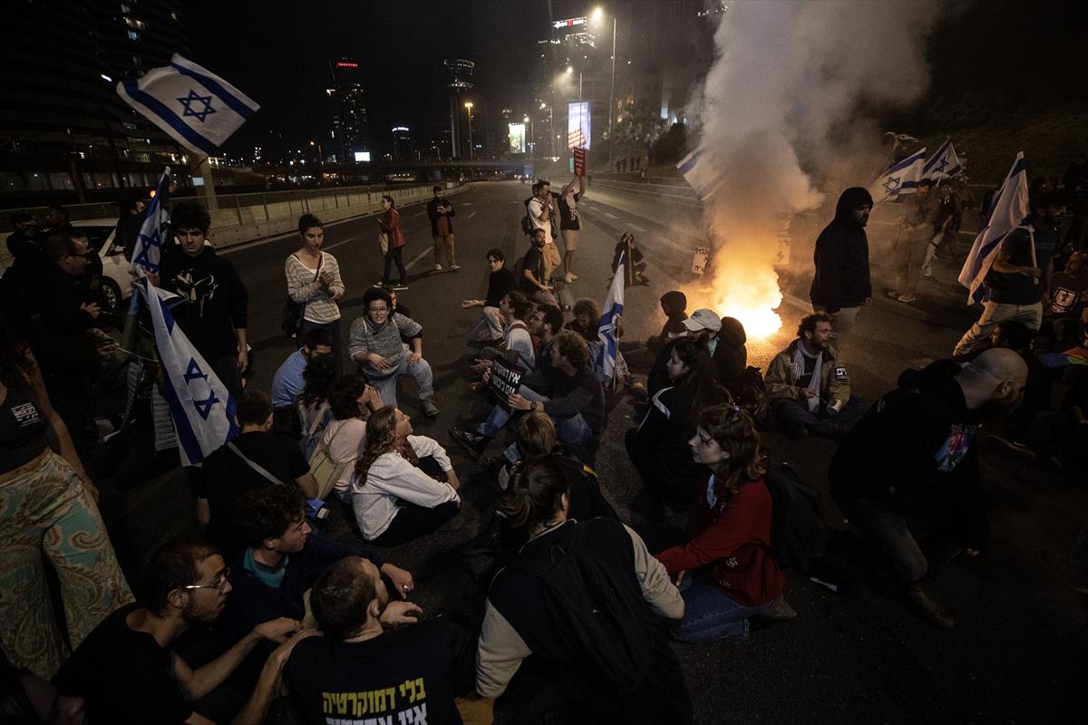 İsrail’de Netanyahu karşıtı gösteri