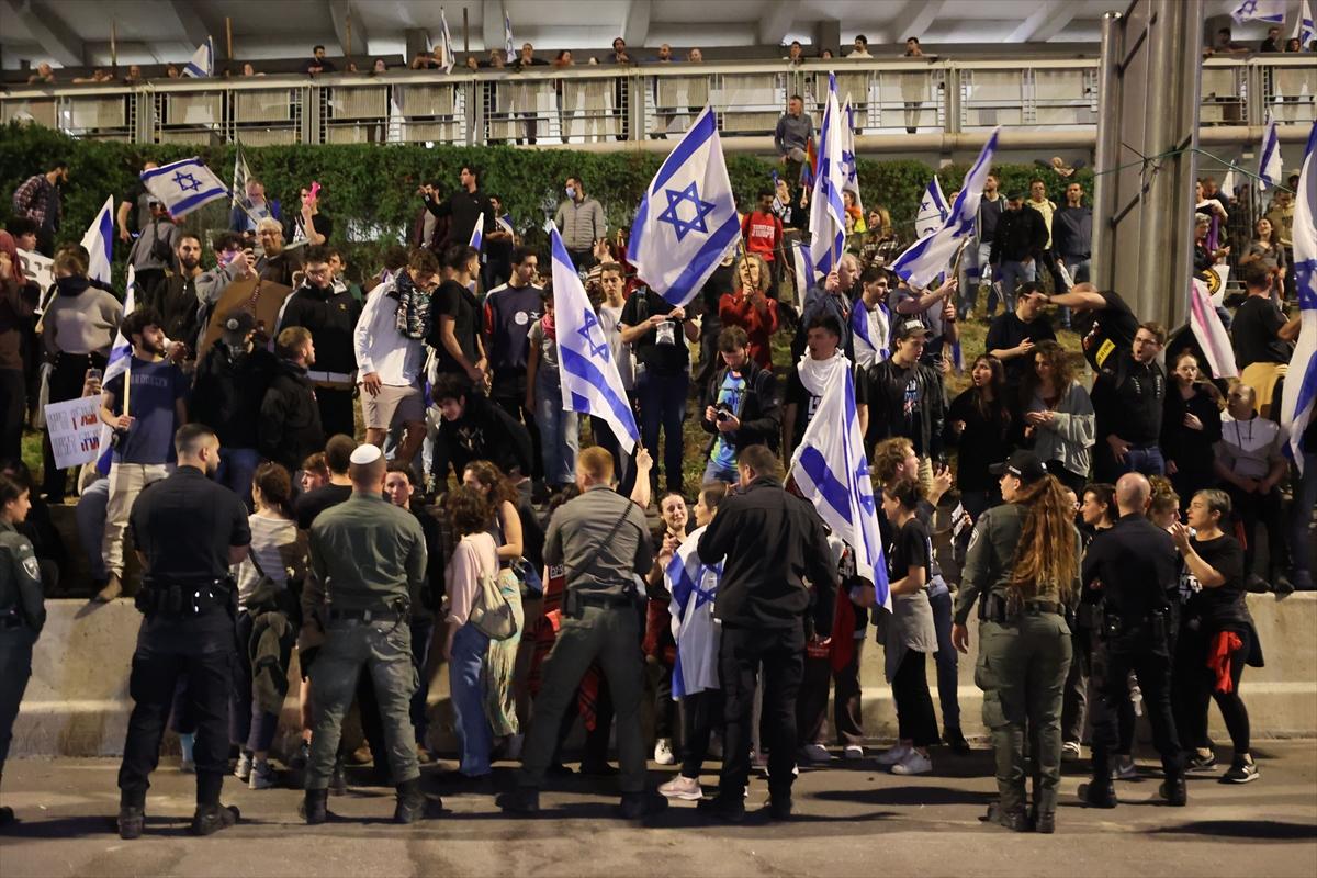 İsrail’de Netanyahu karşıtı gösteri