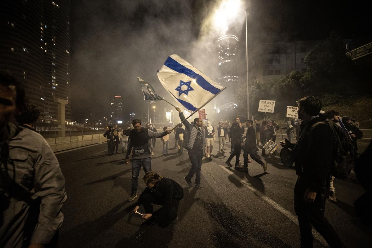 İsrail’de Netanyahu karşıtı gösteri