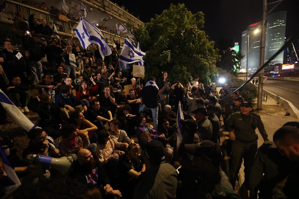 İsrail’de Netanyahu karşıtı gösteri