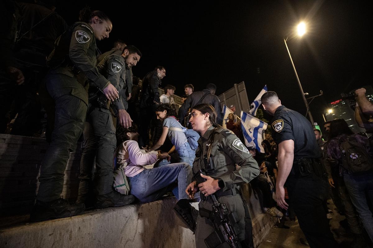 İsrail’de Netanyahu karşıtı gösteri