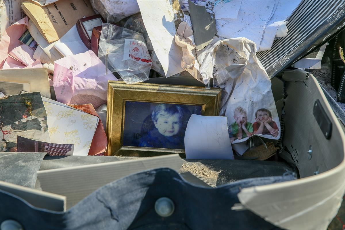 Yıkılan Eda Apartmanı'ndan geriye kalanlar