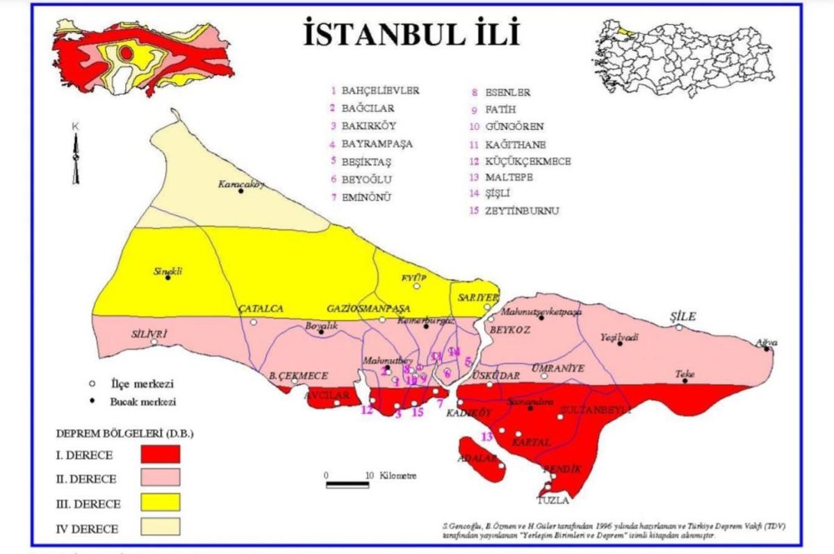 İstanbul'un kırmızı listesi! Mahalle mahalle deprem riski taşıyan ilçeler