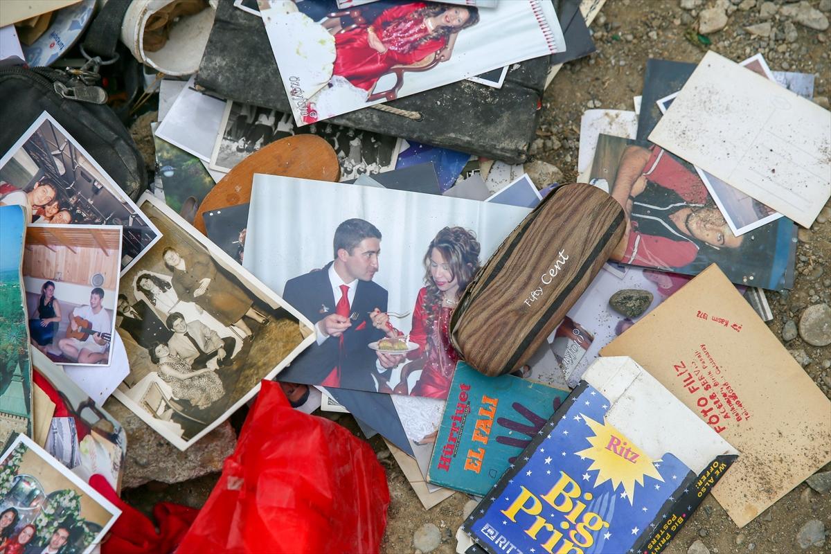 Yıkılan Eda Apartmanı'ndan geriye kalanlar