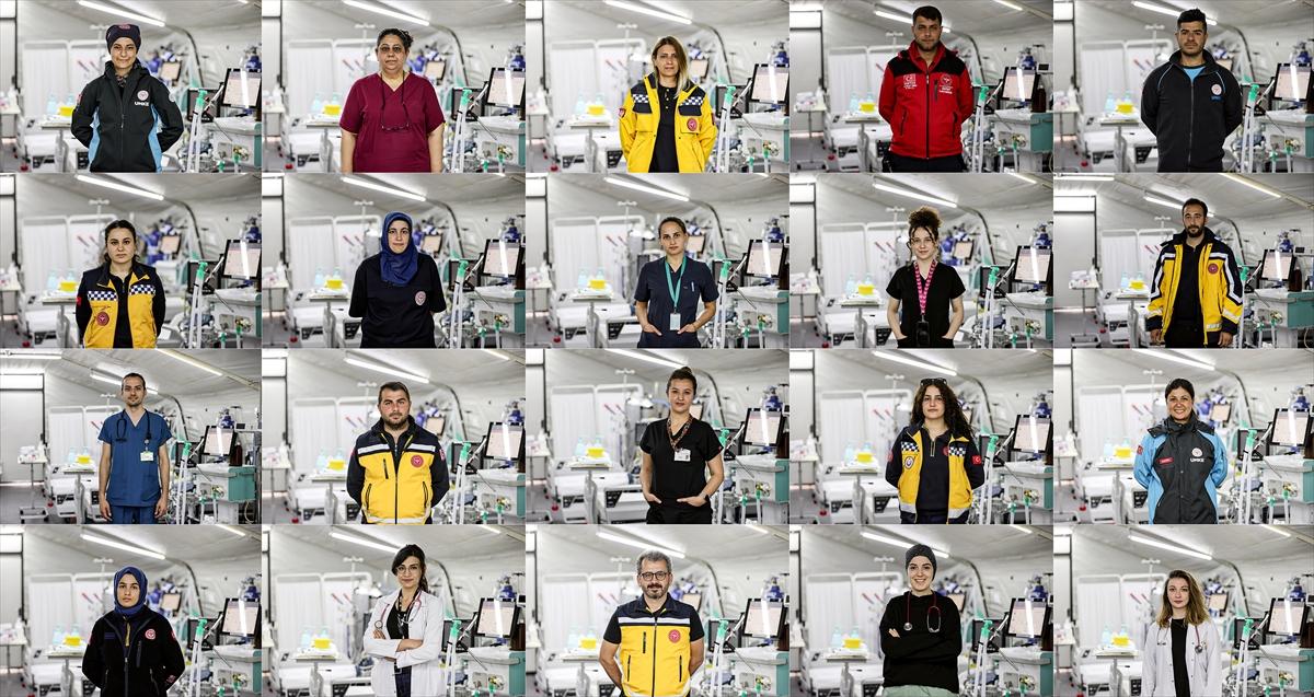 Deprem bölgesinde buruk 14 Mart Tıp Bayramı: İşte fedakar sağlıkçılar