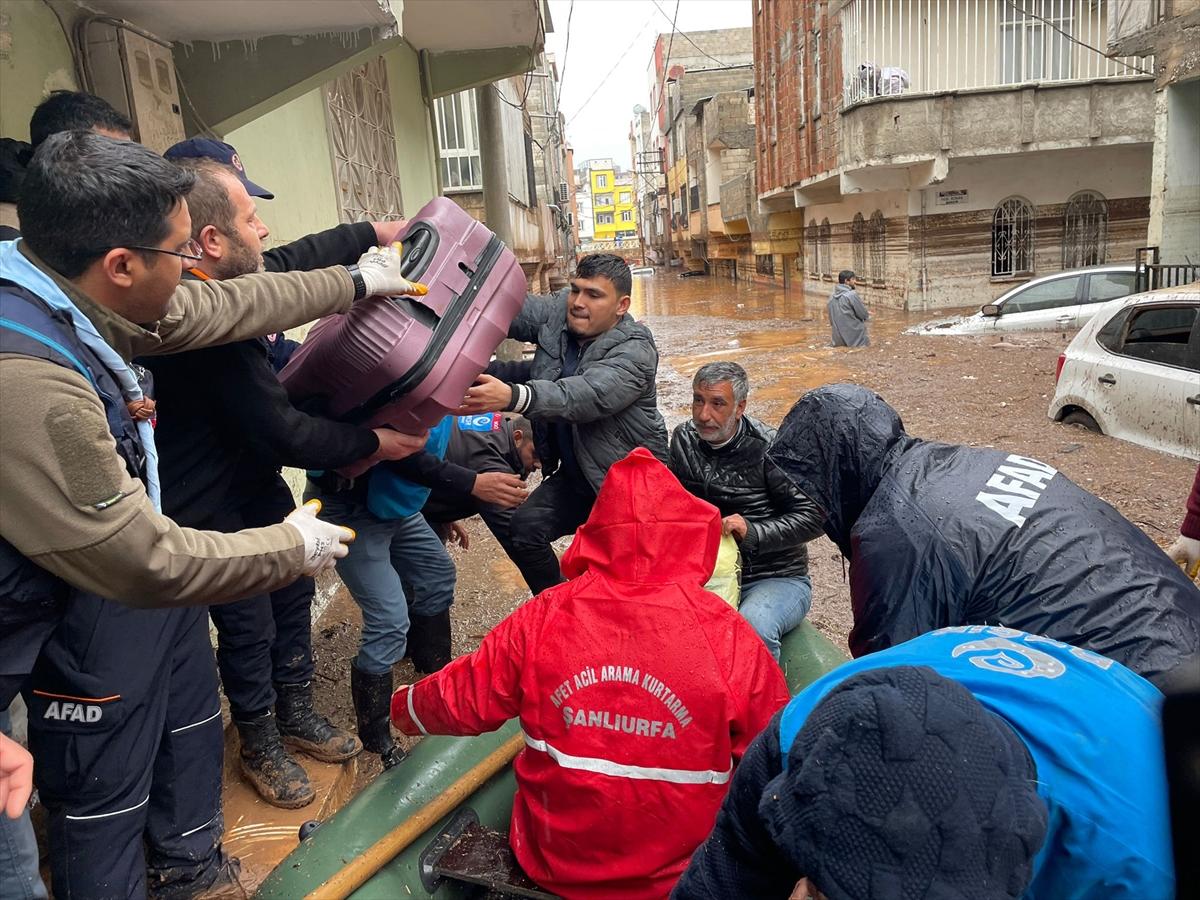 Şanlıurfa'da sel felaketi