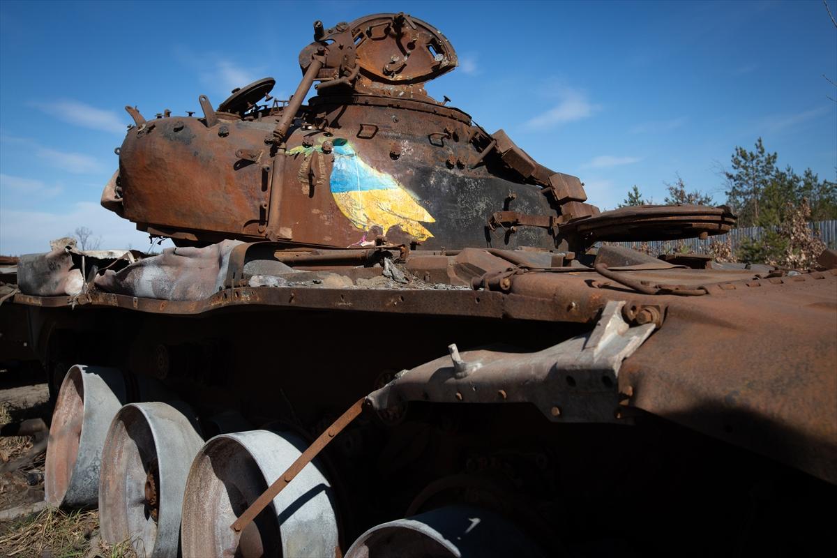 İşgal altındaki Ukrayna'da savaşın izleri