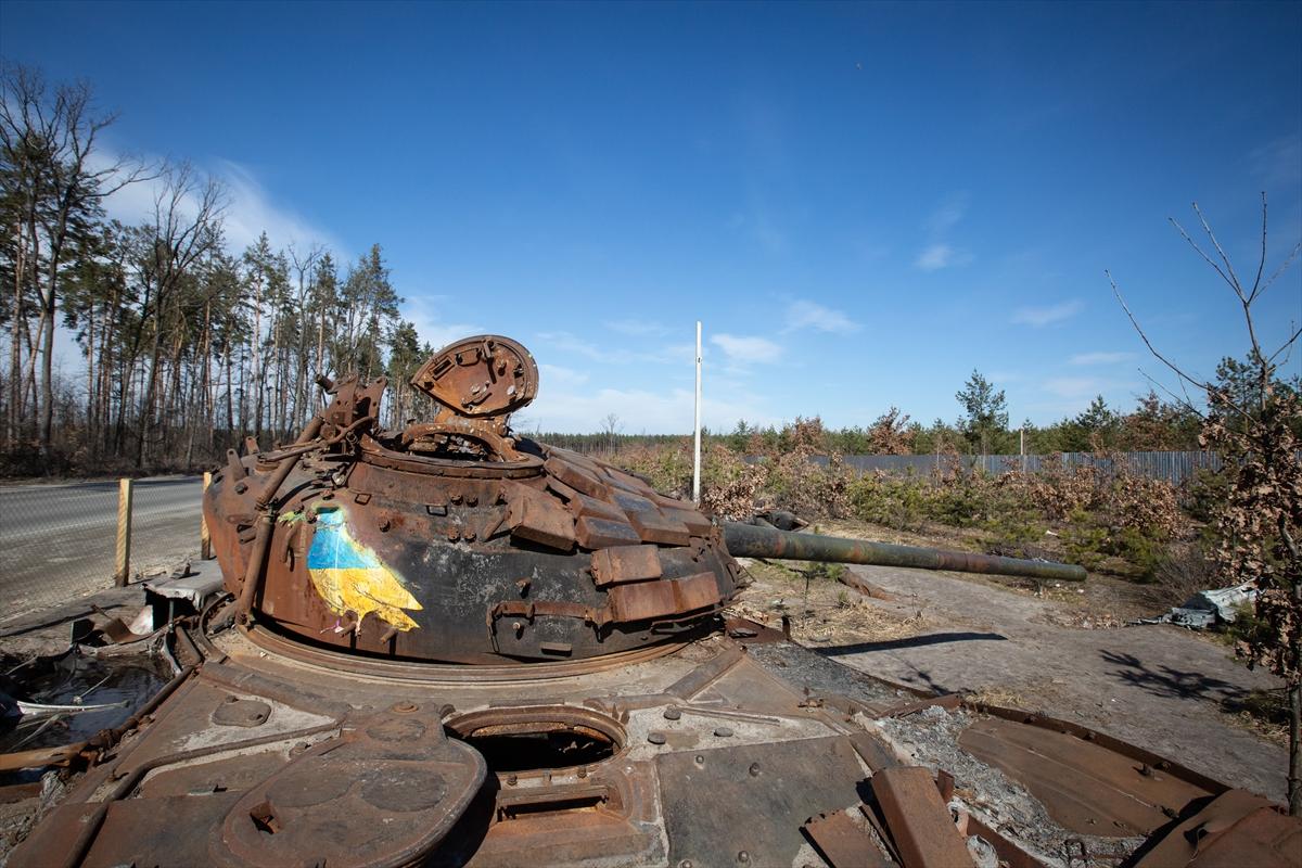 İşgal altındaki Ukrayna'da savaşın izleri