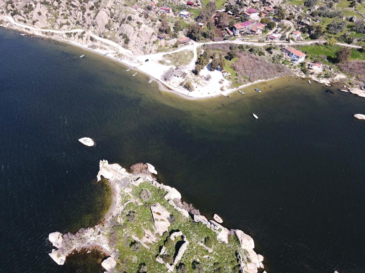Yağışların ardından Bafa Gölü eski haline döndü