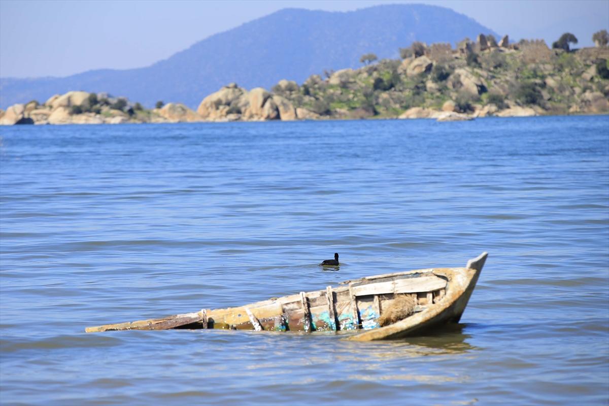Yağışların ardından Bafa Gölü eski haline döndü