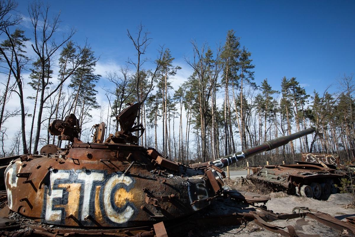 İşgal altındaki Ukrayna'da savaşın izleri