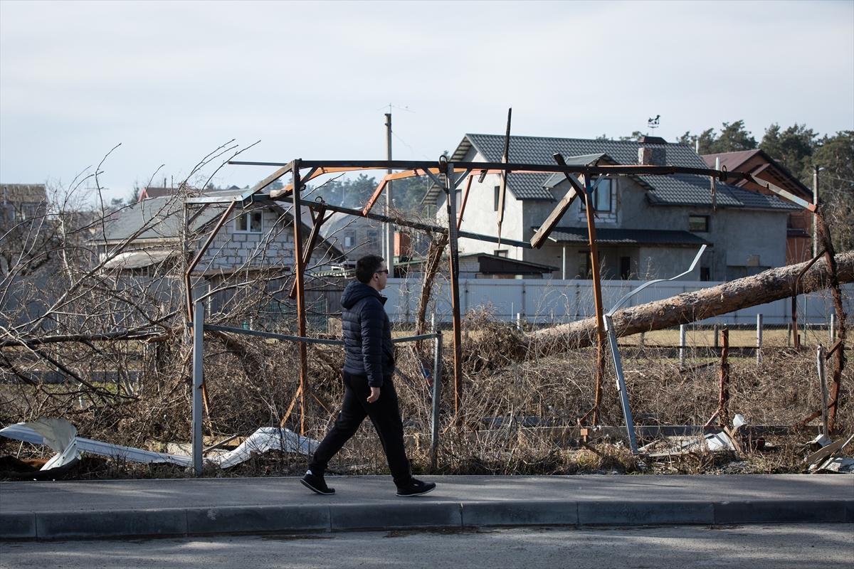 İşgal altındaki Ukrayna'da savaşın izleri