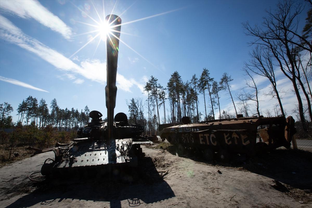 İşgal altındaki Ukrayna'da savaşın izleri