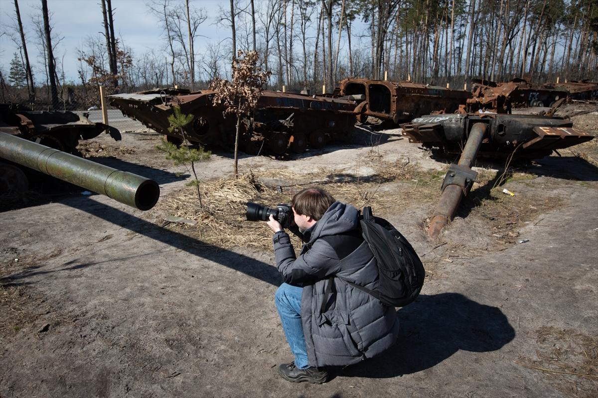 İşgal altındaki Ukrayna'da savaşın izleri