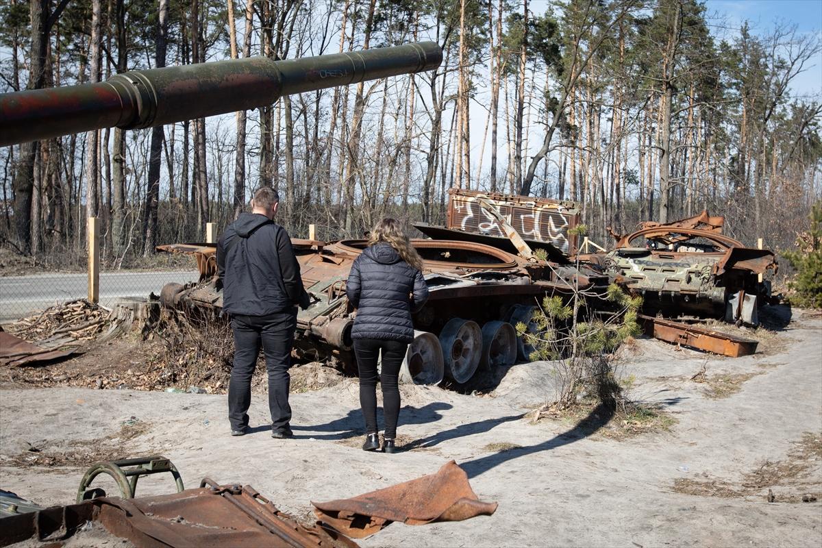 İşgal altındaki Ukrayna'da savaşın izleri