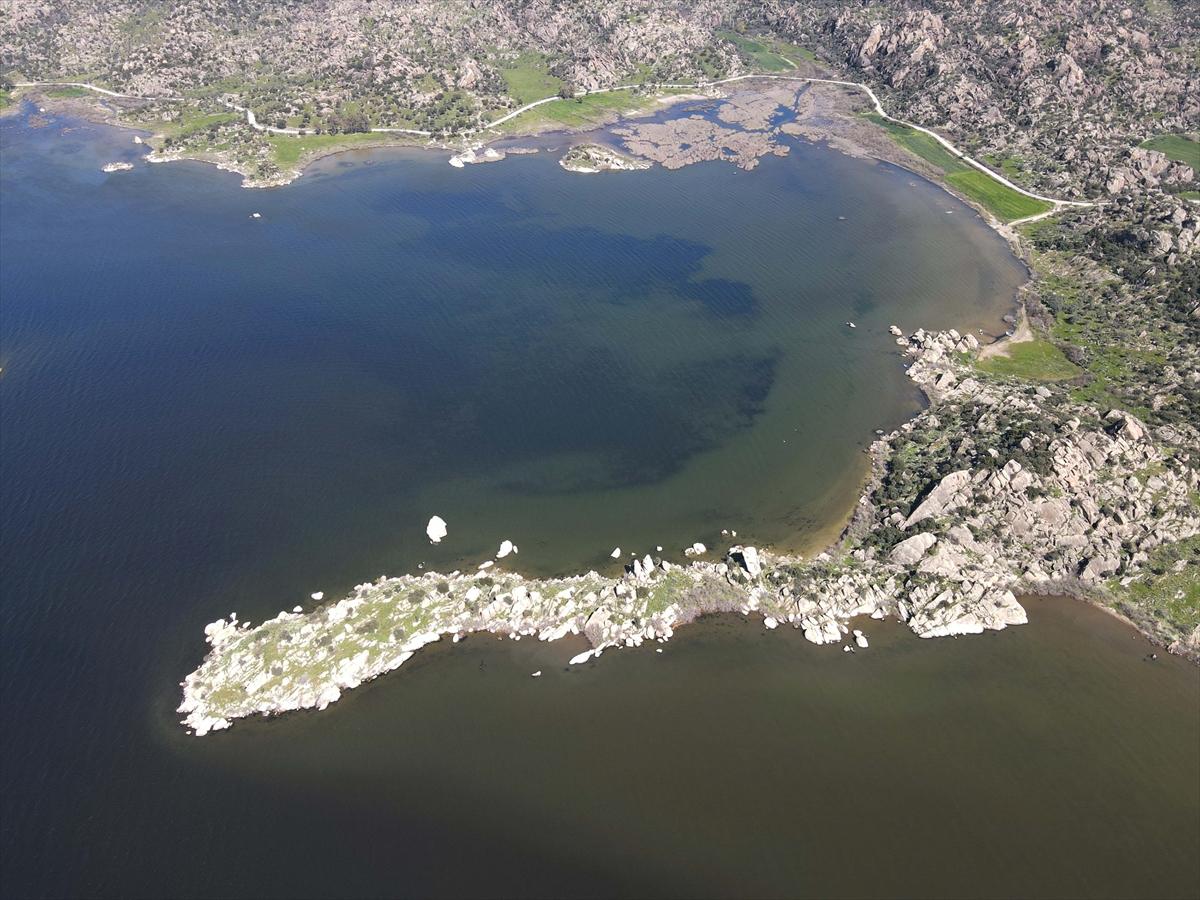 Yağışların ardından Bafa Gölü eski haline döndü