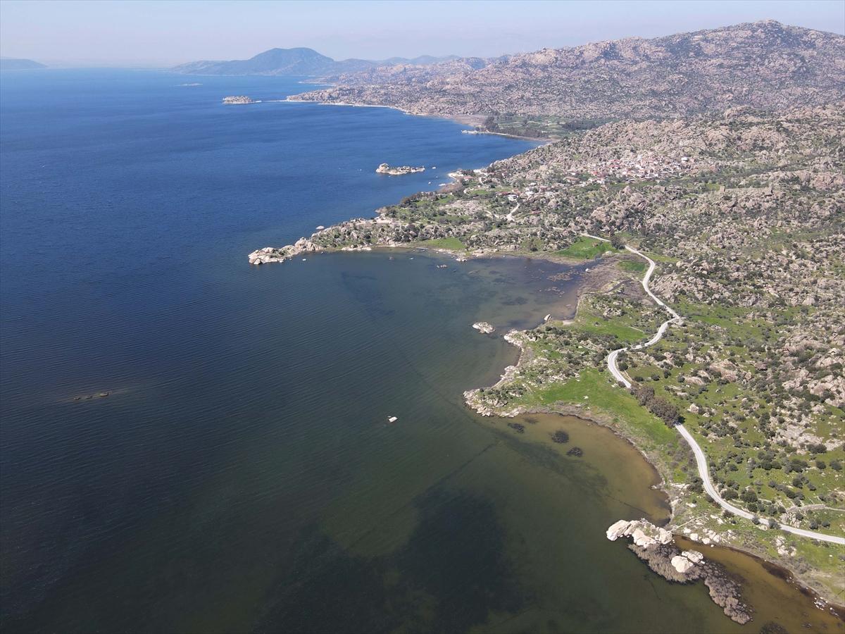 Yağışların ardından Bafa Gölü eski haline döndü