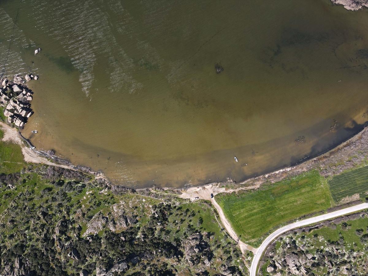 Yağışların ardından Bafa Gölü eski haline döndü