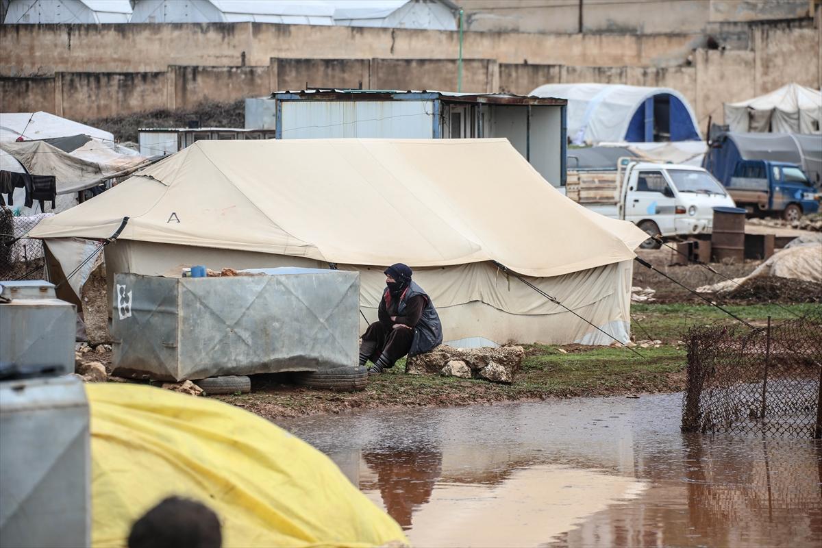 Suriye'yi de depremin ardından sel vurdu