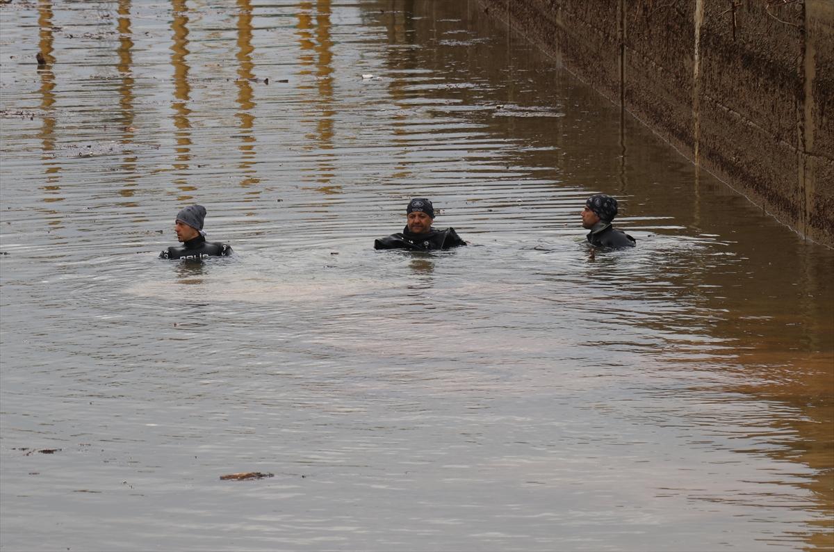 Önce deprem sonra sel! Adıyaman'da 6'ncı günde sele kapılan vatandaşlar aranmaya devam ediyor