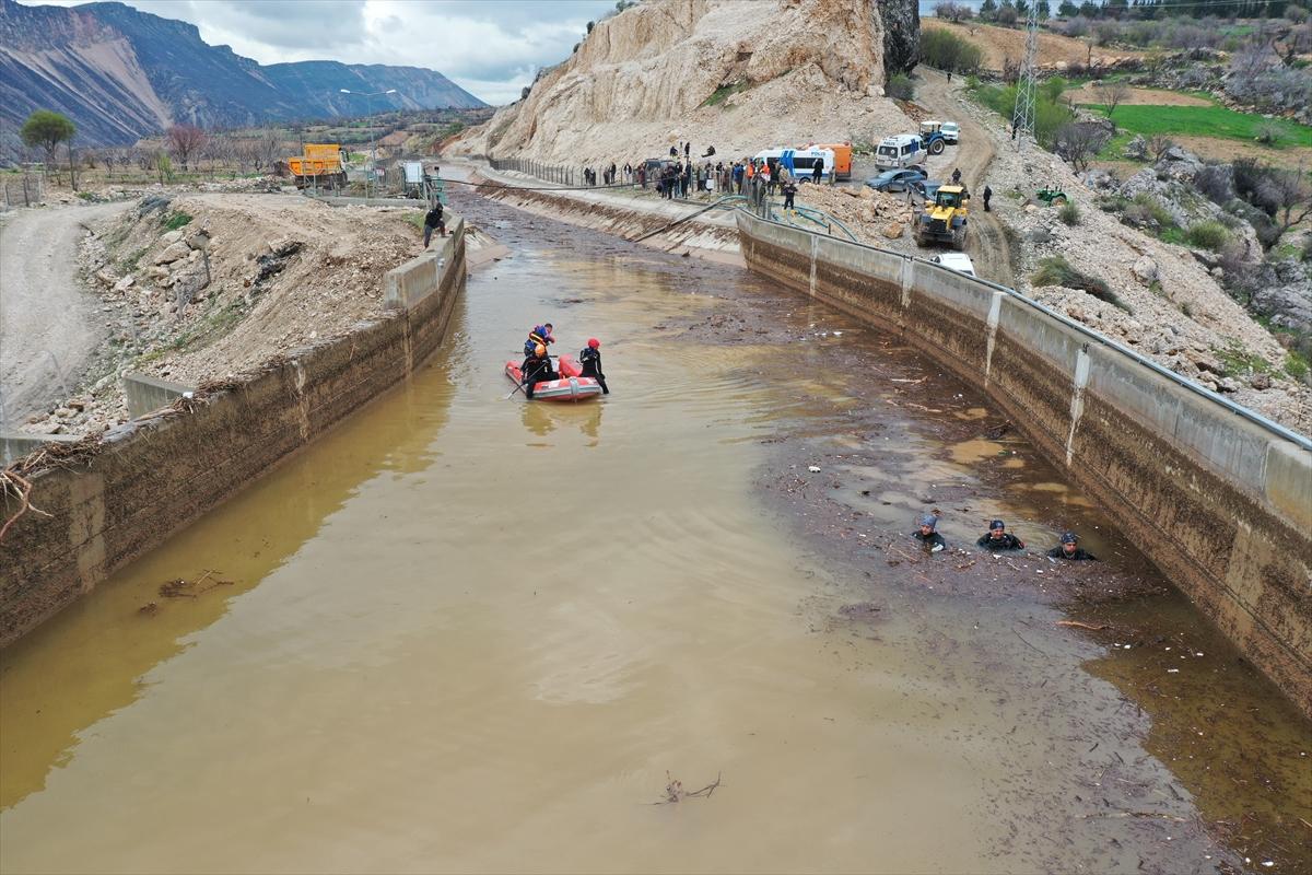Önce deprem sonra sel! Adıyaman'da 6'ncı günde sele kapılan vatandaşlar aranmaya devam ediyor