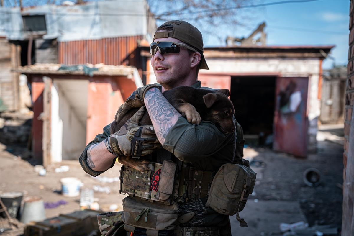 Ukrayana'da savaşın gölgesinde yaşam devam ediyor