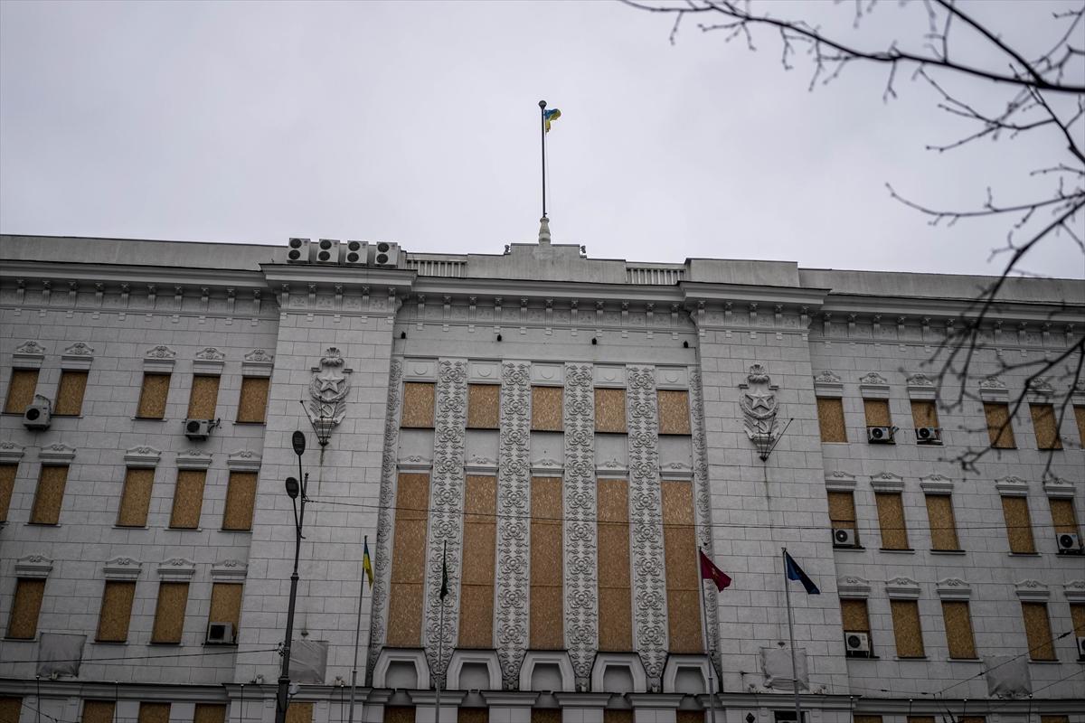 Ukrayna'da savaştan yansıyan görüntüler