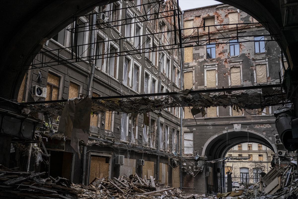 Ukrayna'da savaştan yansıyan görüntüler