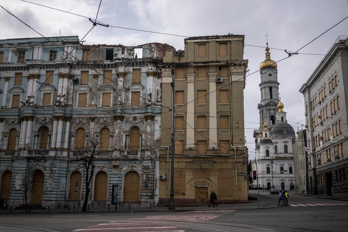 Ukrayna'da savaştan yansıyan görüntüler