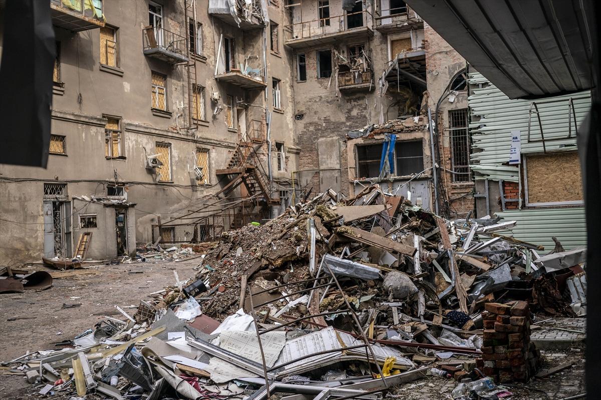 Ukrayna'da savaştan yansıyan görüntüler