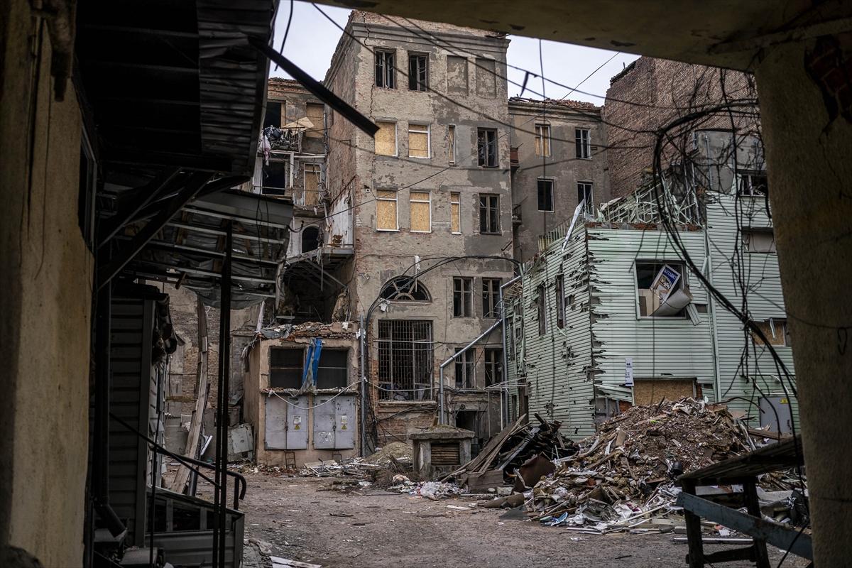 Ukrayna'da savaştan yansıyan görüntüler