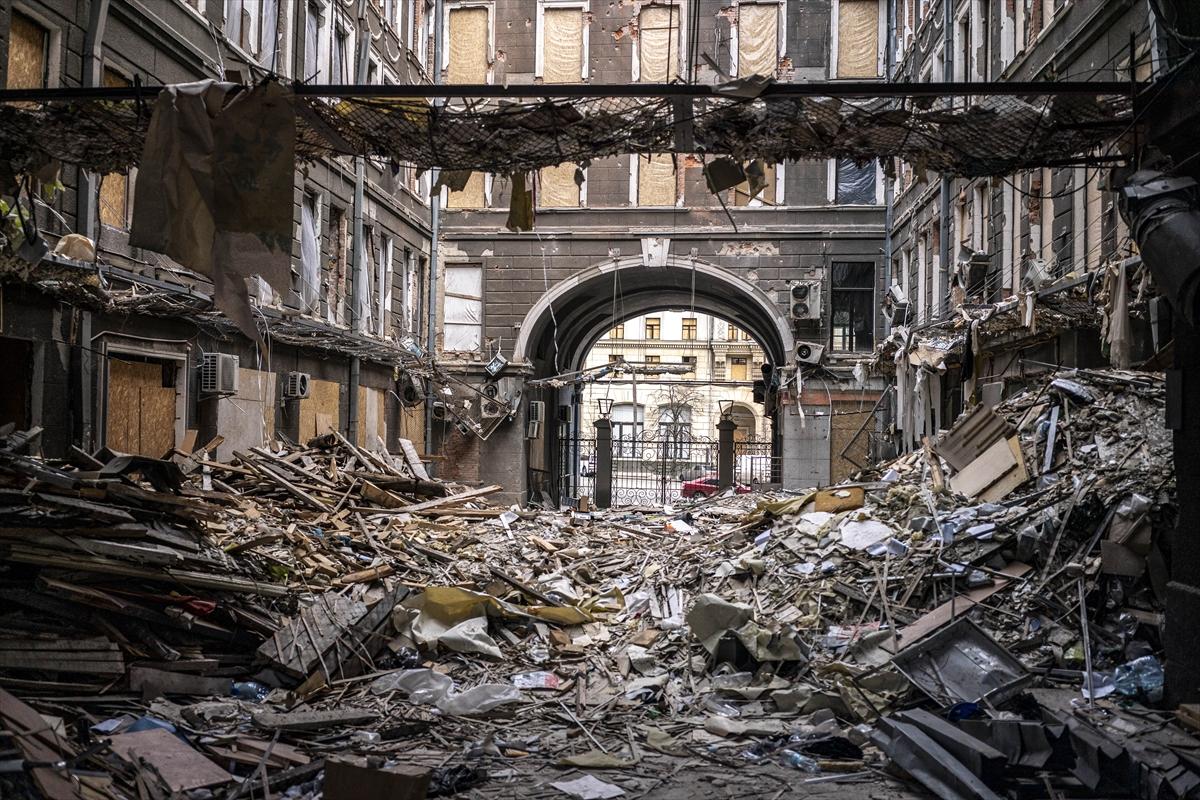 Ukrayna'da savaştan yansıyan görüntüler