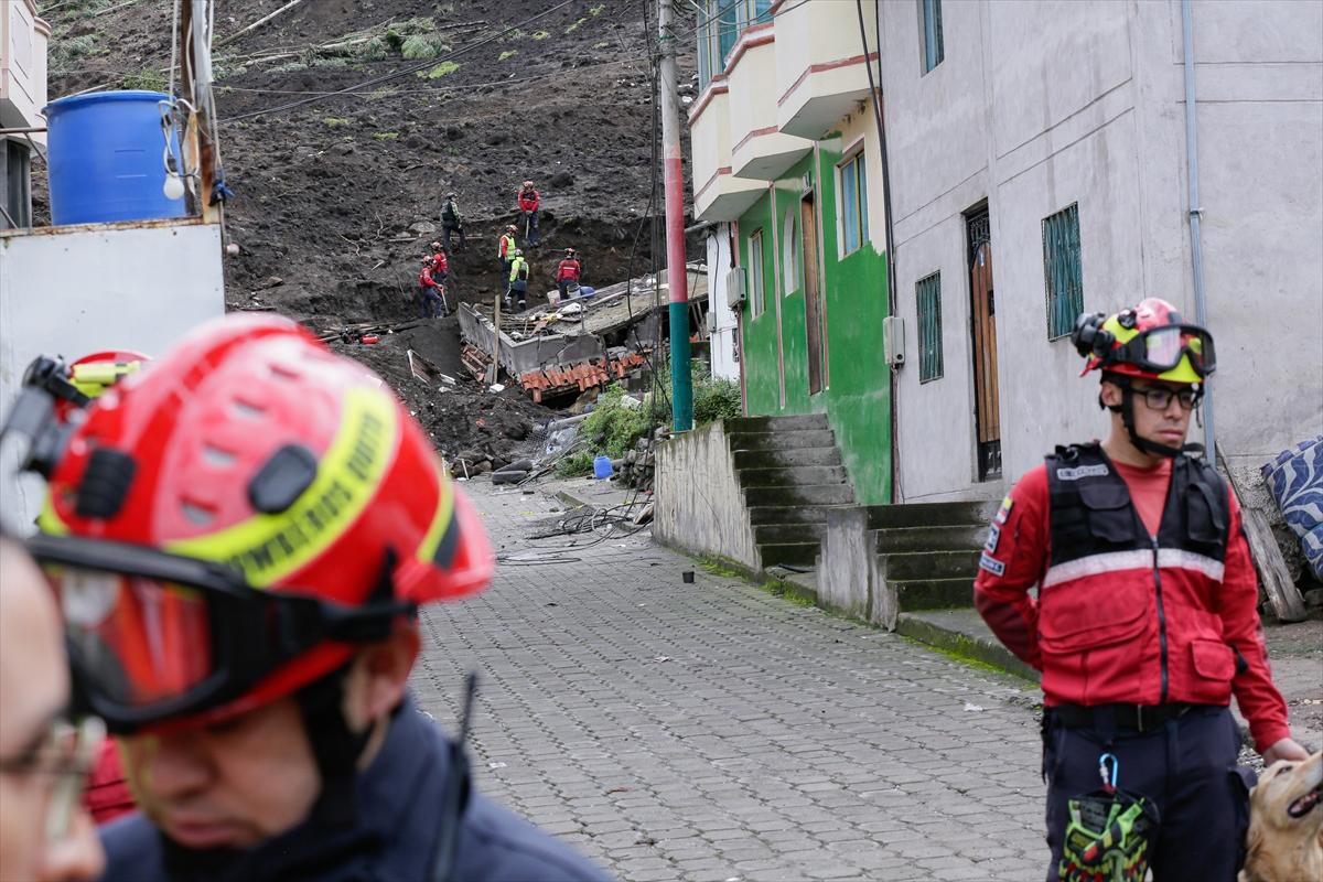 Ekvador'da heyelan faciasında 3'üncü gün! Ölü sayısı 21 oldu