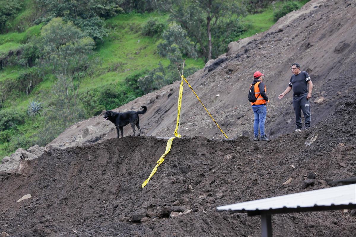 Ekvador'da heyelan faciasında 3'üncü gün! Ölü sayısı 21 oldu