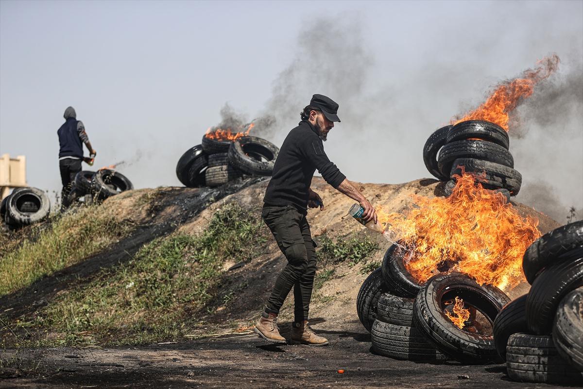 Gazze'de tansiyon düşmüyor! İsrail güçlerinin Mescid-i Aksa baskını protesto edildi