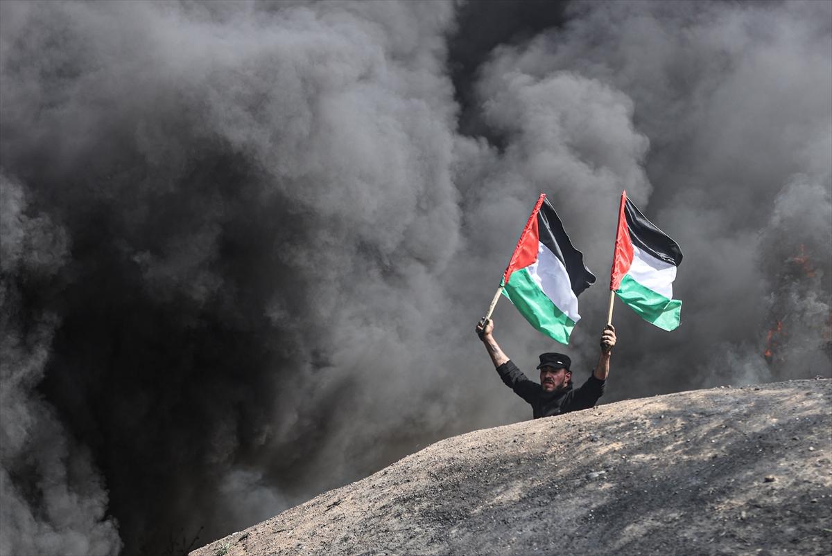 Gazze'de tansiyon düşmüyor! İsrail güçlerinin Mescid-i Aksa baskını protesto edildi
