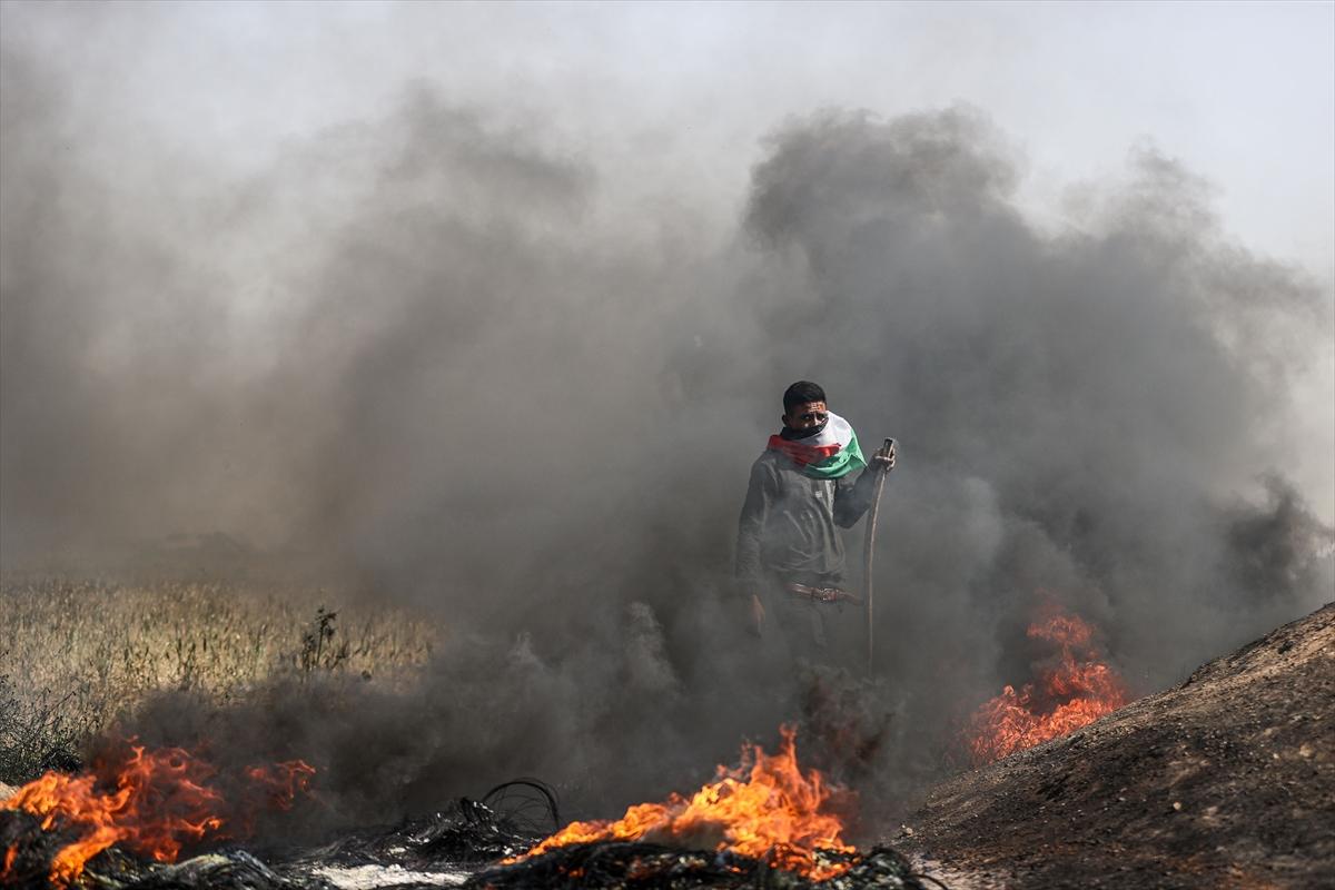 Gazze'de tansiyon düşmüyor! İsrail güçlerinin Mescid-i Aksa baskını protesto edildi
