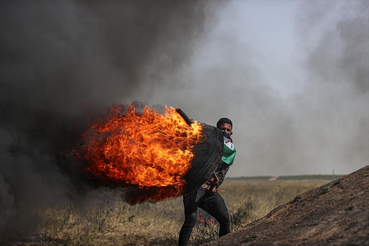 Gazze'de tansiyon düşmüyor! İsrail güçlerinin Mescid-i Aksa baskını protesto edildi