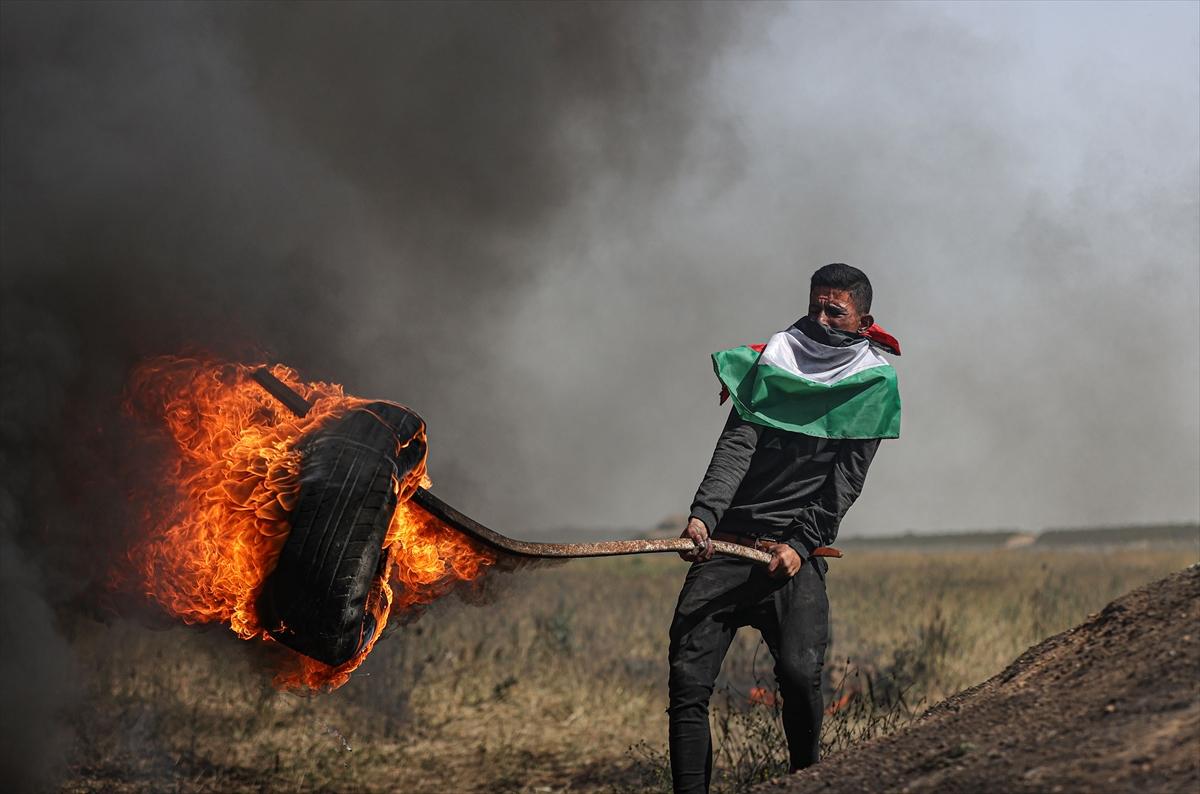 Gazze'de tansiyon düşmüyor! İsrail güçlerinin Mescid-i Aksa baskını protesto edildi