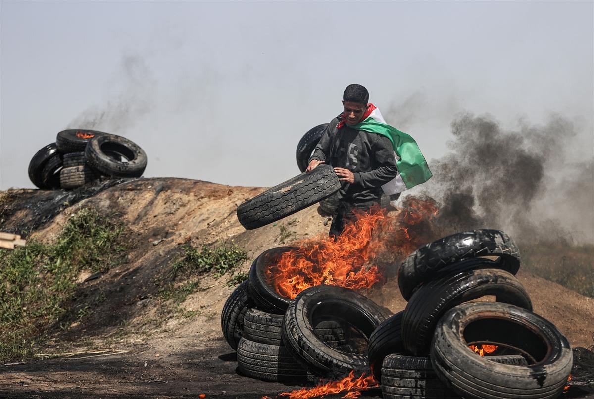 Gazze'de tansiyon düşmüyor! İsrail güçlerinin Mescid-i Aksa baskını protesto edildi
