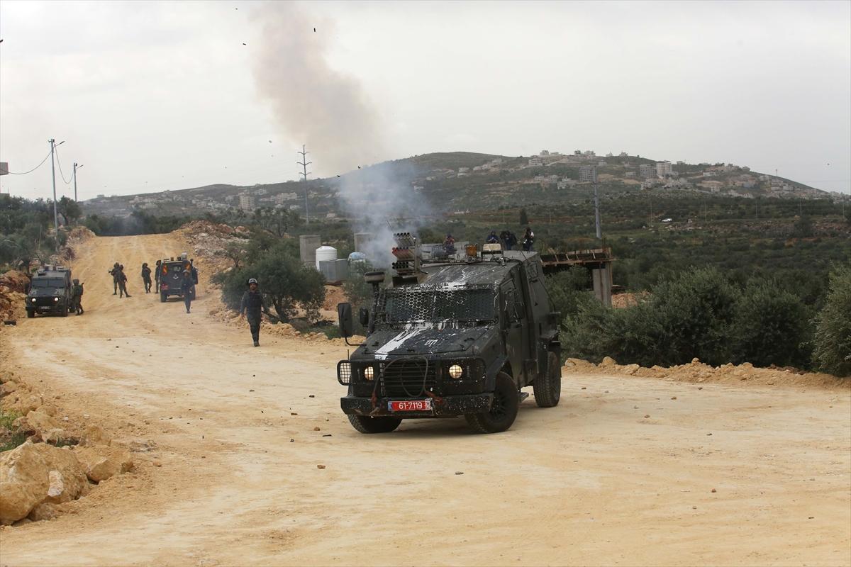 Filistin bir kez daha hareketlendi! İsrail güçleri, göz yaşartıcı gazla müdahale etti
