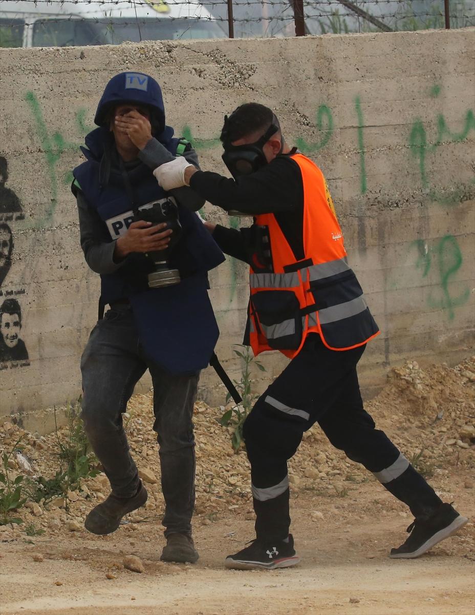 Filistin bir kez daha hareketlendi! İsrail güçleri, göz yaşartıcı gazla müdahale etti