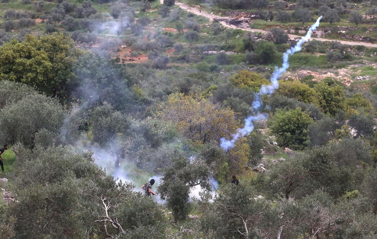 Filistin bir kez daha hareketlendi! İsrail güçleri, göz yaşartıcı gazla müdahale etti