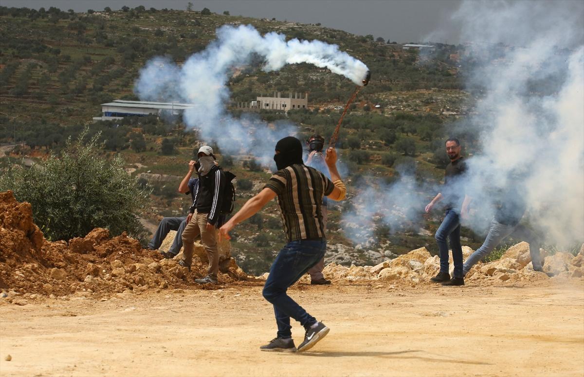 Filistin bir kez daha hareketlendi! İsrail güçleri, göz yaşartıcı gazla müdahale etti