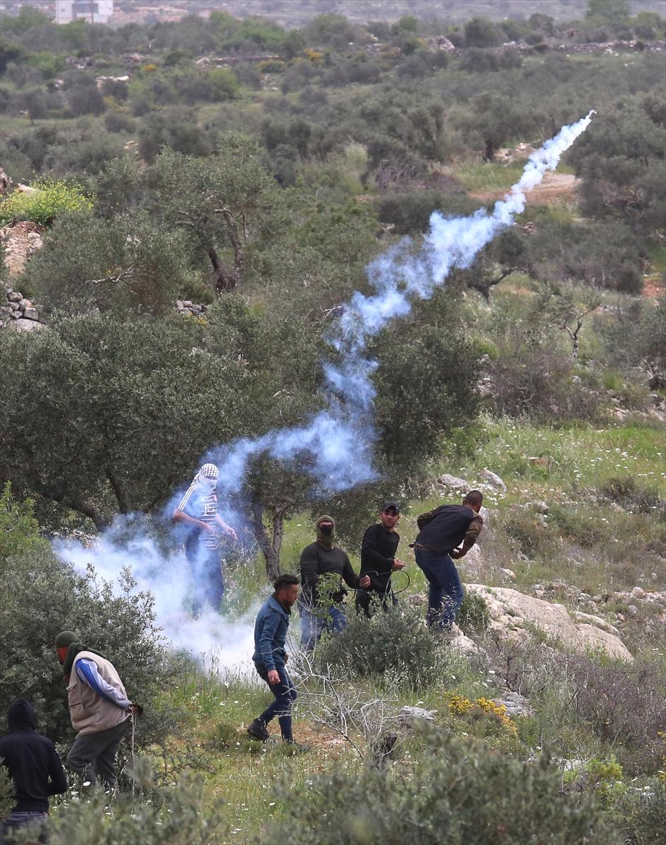 Filistin bir kez daha hareketlendi! İsrail güçleri, göz yaşartıcı gazla müdahale etti