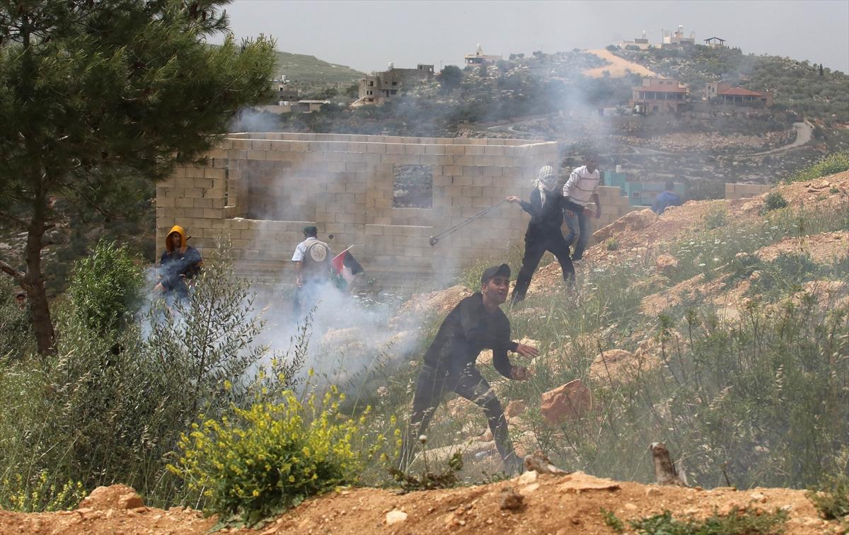 Filistin bir kez daha hareketlendi! İsrail güçleri, göz yaşartıcı gazla müdahale etti