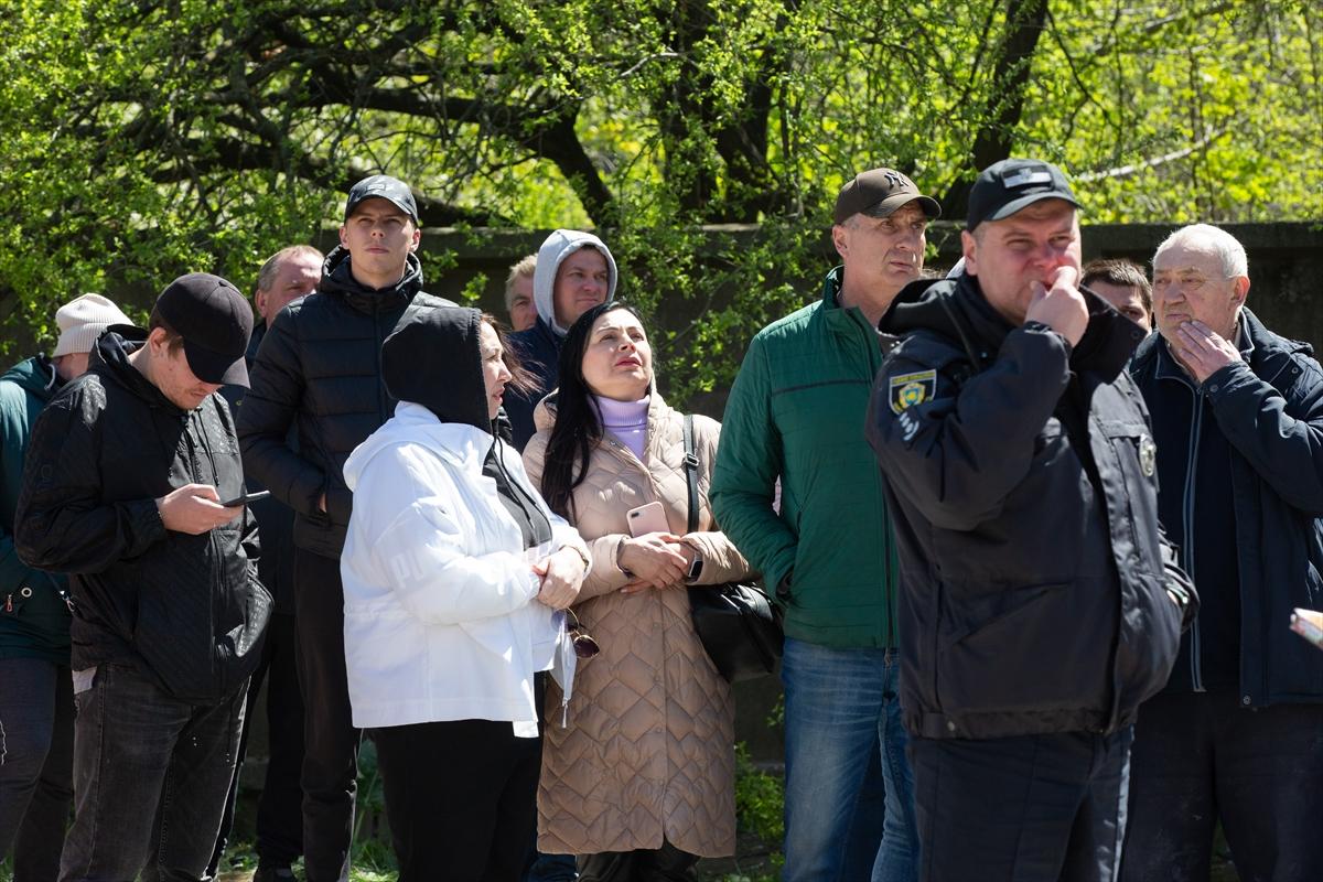 Ukrayna saldırı altında: Başkent Kiev'den hava saldırısı sonrası kareler